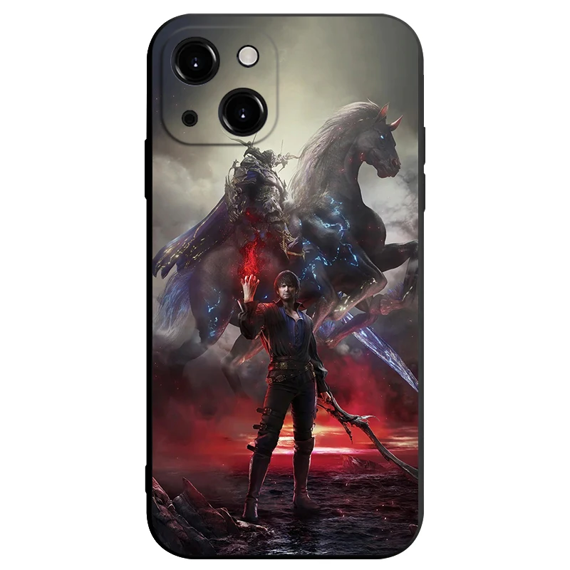 FFXVI Joshua Clive Barnabas Hugo Jill Shiva Benedikta FF16 funda de teléfono para iPhone 14 13 12 11 Pro Max Mini XS X XR SE3 2 7 8 Plus