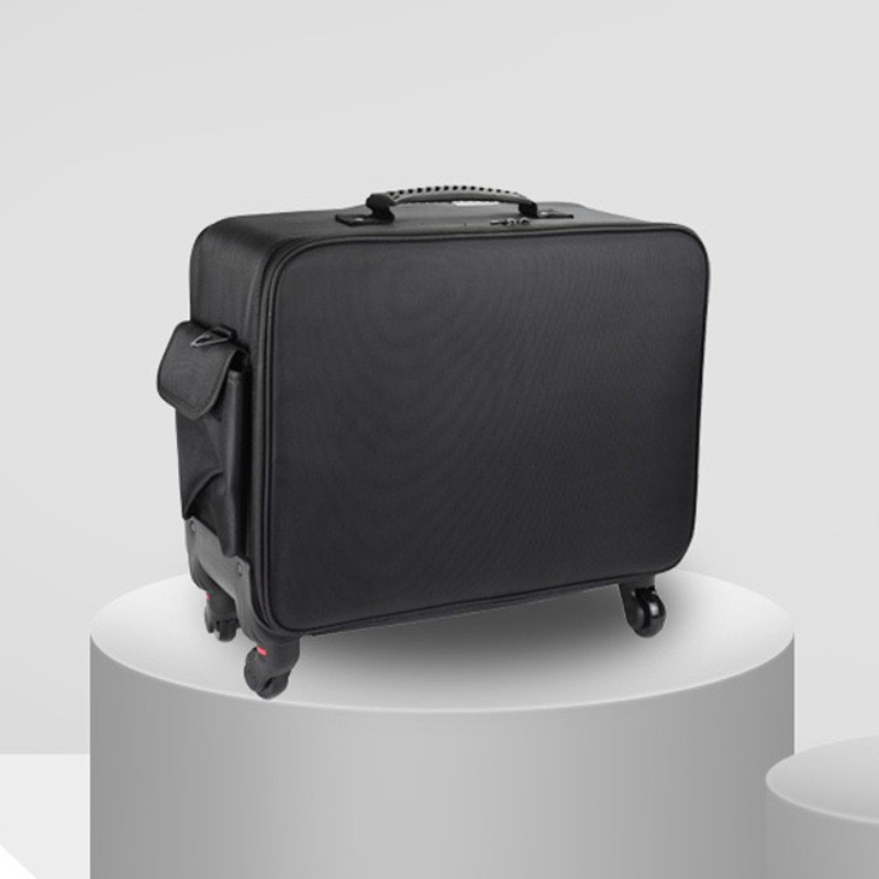 Makeup Suitcase Large Capacity Storage Trolley Case Multi-layer Embroidered Bag Professional Beauty Manicure Rolling Luggage