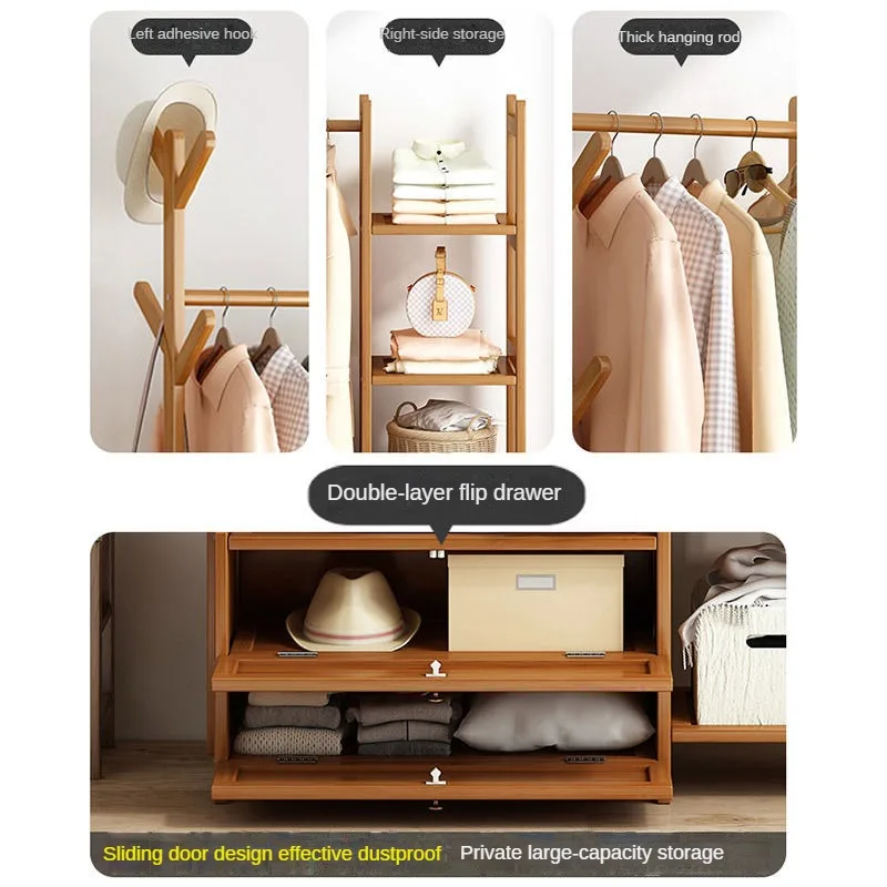 Cabide Vertical de chão, Cabide de roupa do quarto, Armazenamento doméstico, Rack de suspensão do quarto