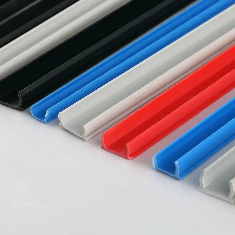 EUアルミニウムプロファイル用フラットシールパネルホルダー,ハードスロットカバー,長さ500mm, 6mm, 8mm, 10mm, 20シリーズ,30シリーズ,40シリーズ,45シリーズ,20個