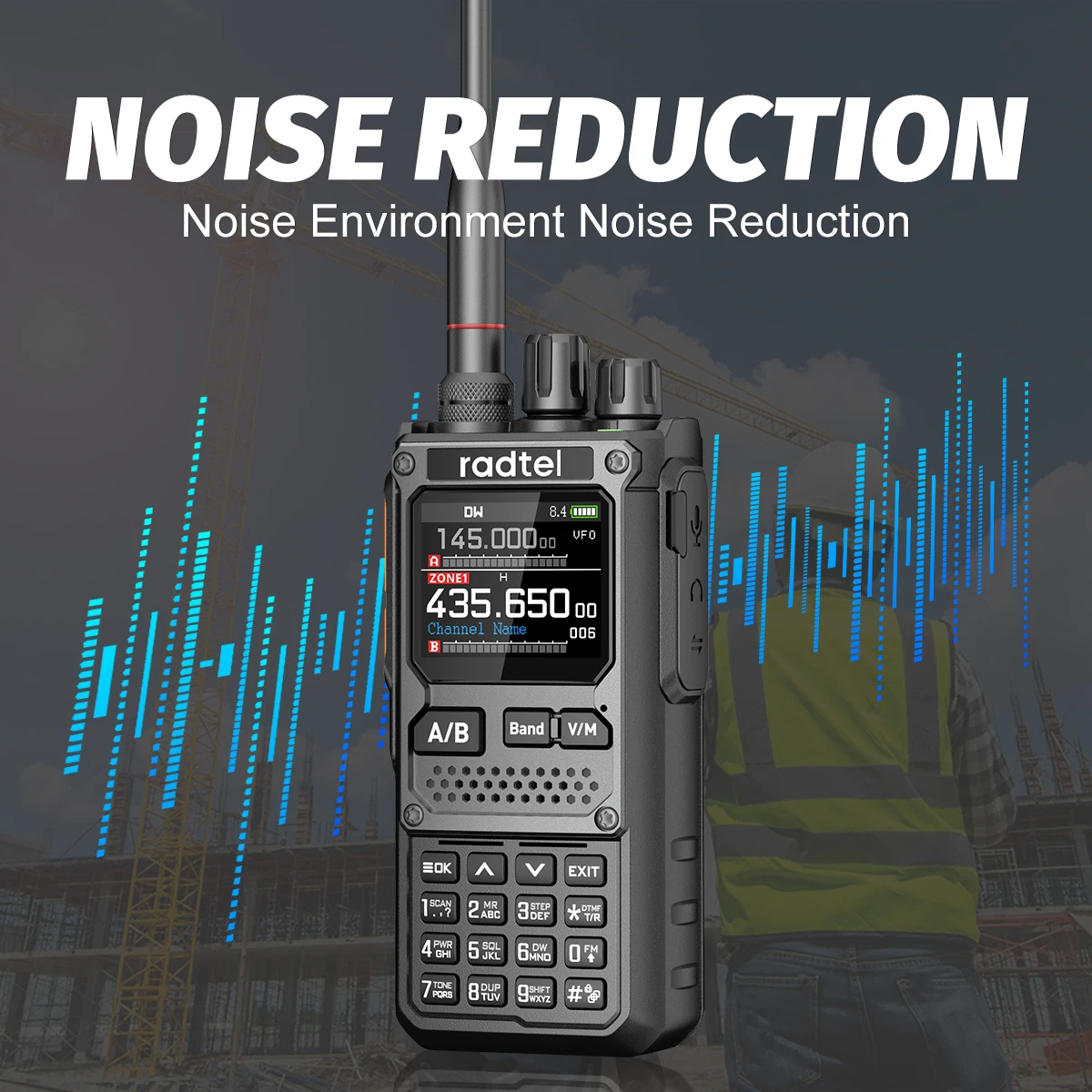 Radtel RT-920 10W Walkie Talkie Long Range SW MW LW AM SSB CB Empfang Drahtlose Bluetooth Telefon Programmierung Amateurfunk HF NOAA