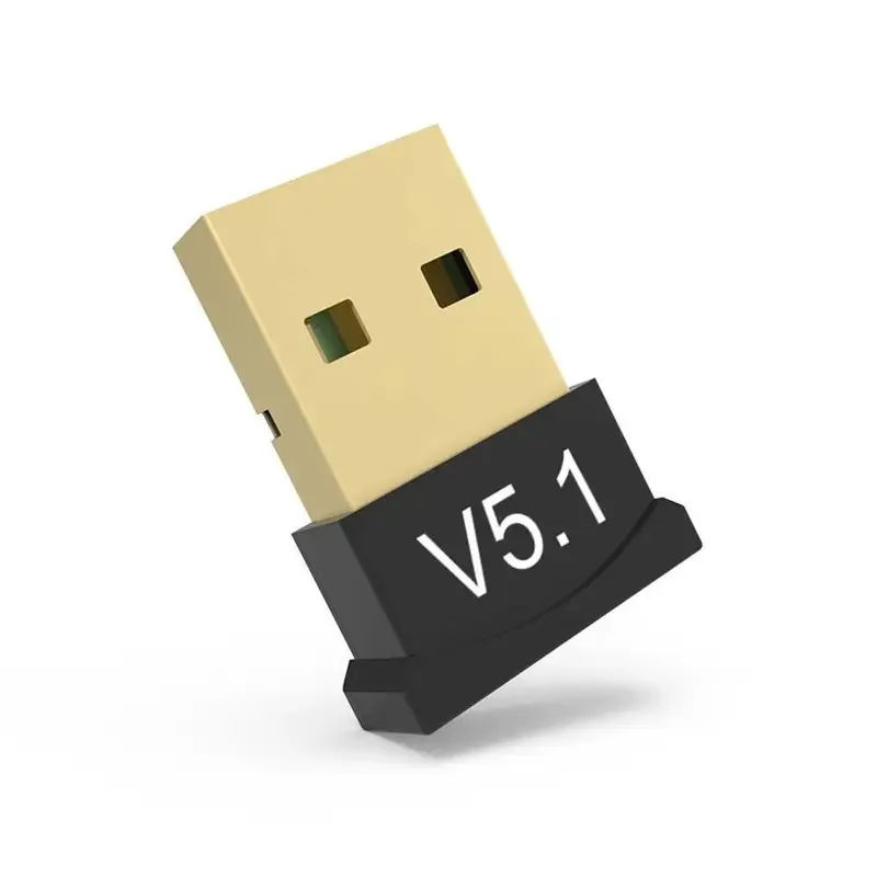 NEW Adapter Dongle Computer Receptor Bluetooth 5.1 USB Adapter Bluetooth Transmitter Bluetooth 5.1 Adapter Bluetooth Receiver