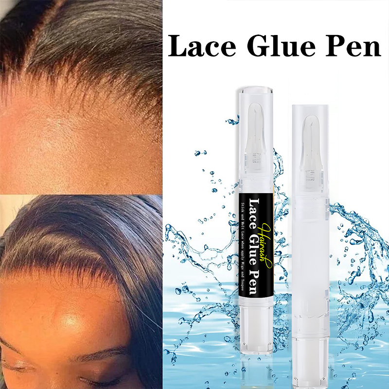 Pegamento para peluca de encaje y tinte de encaje, Spray y removedor para peluca de encaje frontal, banda de fusión, barra de cera para el cabello, pluma de pegamento, Kit de instalación de aceite para crecimiento