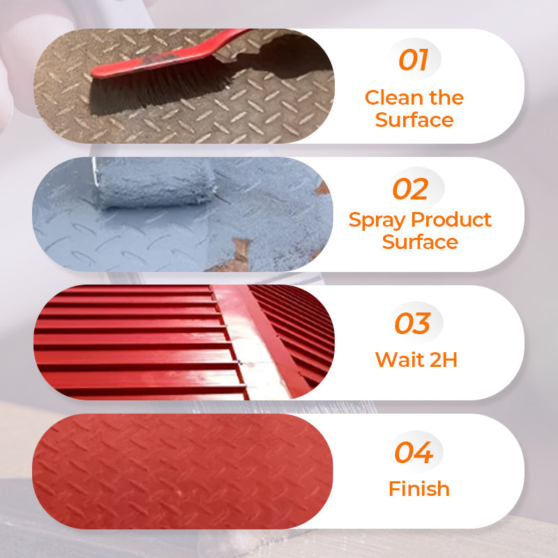 Multifunctional Rust Removal And Conversion Agent 500g Water-Based Rust-Proof Metal Paint Primer Rust Converter Conversion Agent