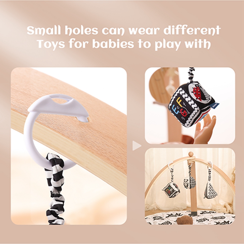 Baby GYM กรอบของเล่นเด็ก Sensory ของเล่นสําหรับเล่น GYM กรอบกิจกรรมแขวนจี้ฟิตเนส Rack ตกแต่งรถเข็นเด็กเครื่องประดับ