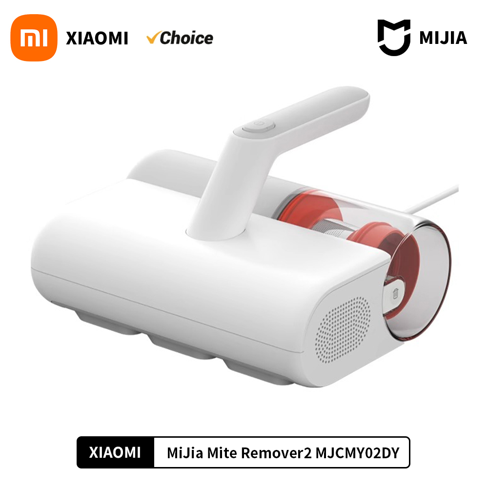 Xiaomi mijia removedor de ácaros a vácuo 2, com aspirador de pó de colchão leve UV-C, sucção de 12kpa cama antialérgica aspiradores portáteis para casa