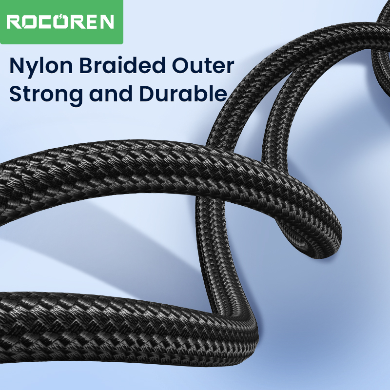 Rocoren 3.5mm naar 2RCA Kabel Aux Audio Kabel 3.5 Jack naar 2 RCA Male Adapter Splitter voor TV Box Video versterker Luidspreker Draad Koord