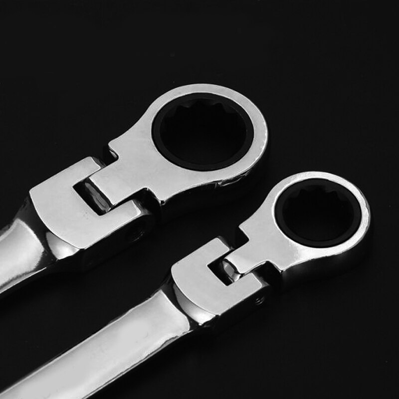 Tête mobile universelle à cliquet à 72 dents, plumeau ouvert, automatique, rapide, économe en main-d 'œuvre, utilisation pour les touristes