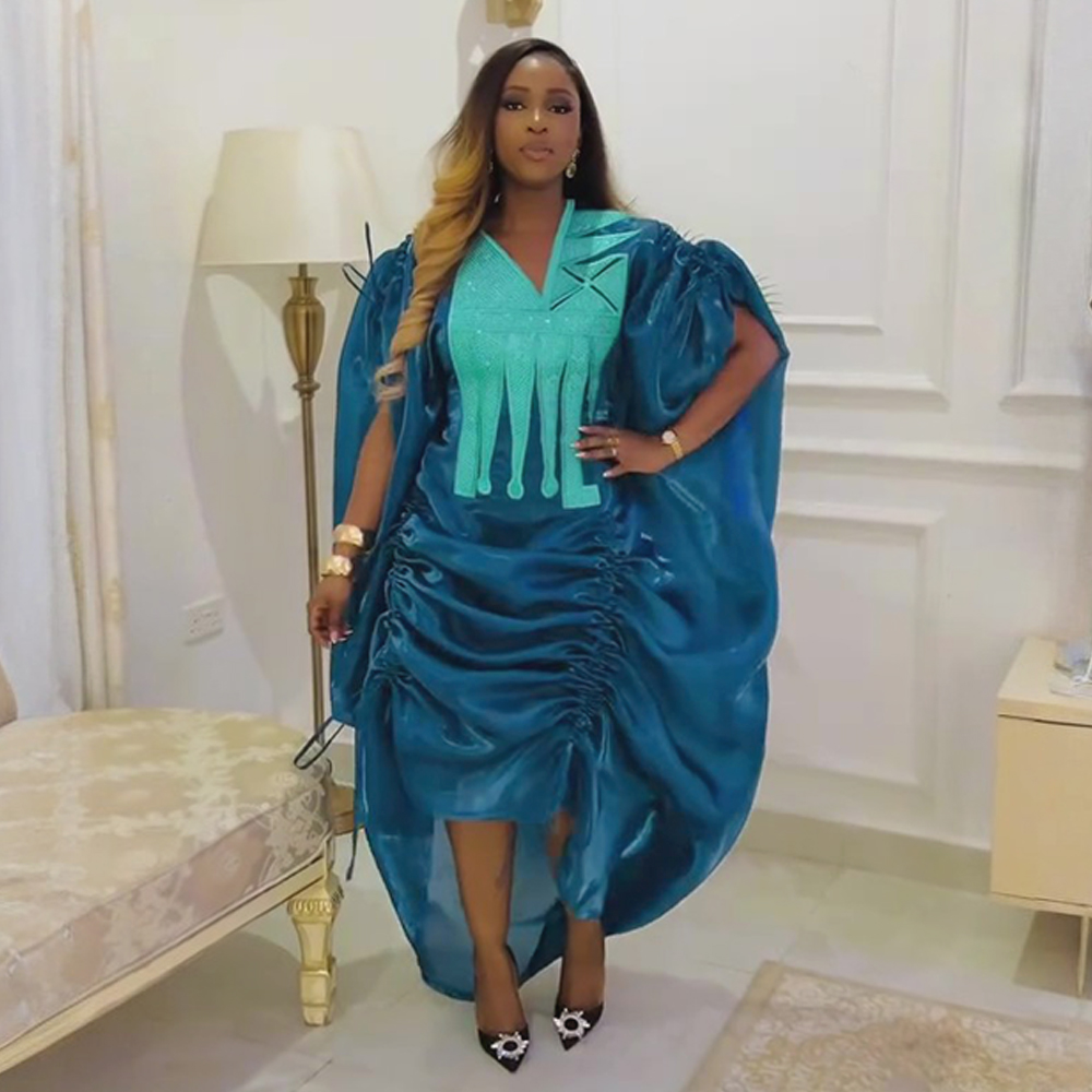 2-delige sets Afrikaanse kleding voor vrouwen Dashiki Ankara Turkije outfits jurk plus size bruiloft jurken Kaftan Boubou gewaad