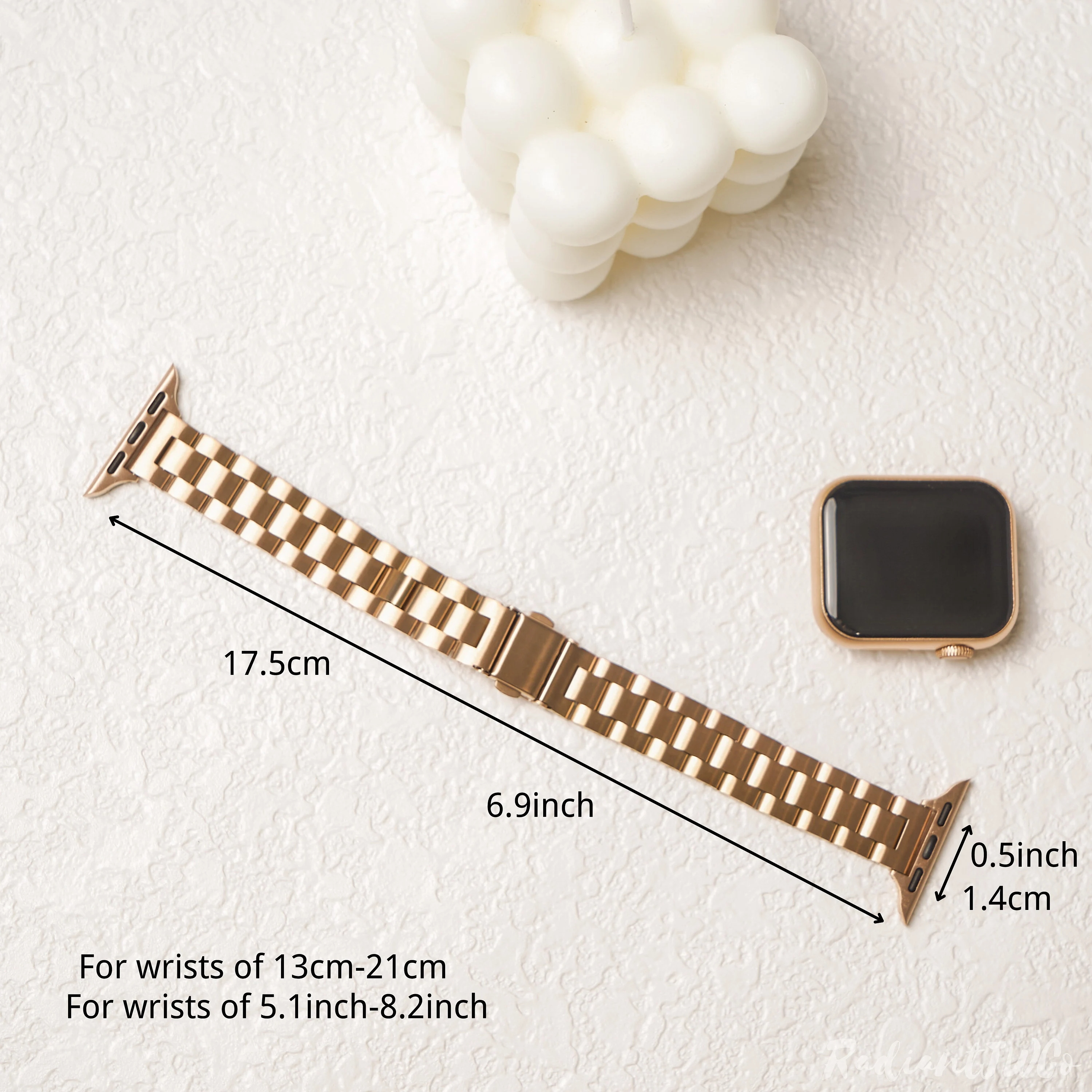 บางสําหรับ Apple Watch Band 45 มม.41 มม.44 มม.40 มม.42 มม.38 มม.49 มม.สแตนเลสสตีลสร้อยข้อมือโลหะ Iwatch Series 8 7 6 SE 3 Ultra