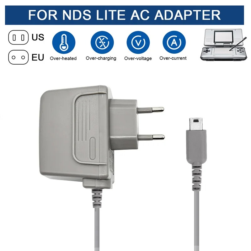 Ac 100-240V travel wall charger, charger adapter with EU and US plugs. DSL power supply