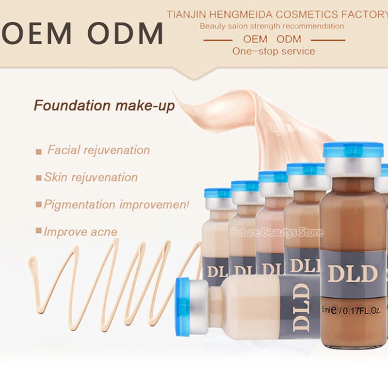 10 바이알 5ml BB 크림 글로우 페이스 스킨 케어 세럼 에센스 앰플 키트 히알루론산 브라이트닝 모이스춰라이징 파인 라인 뷰티