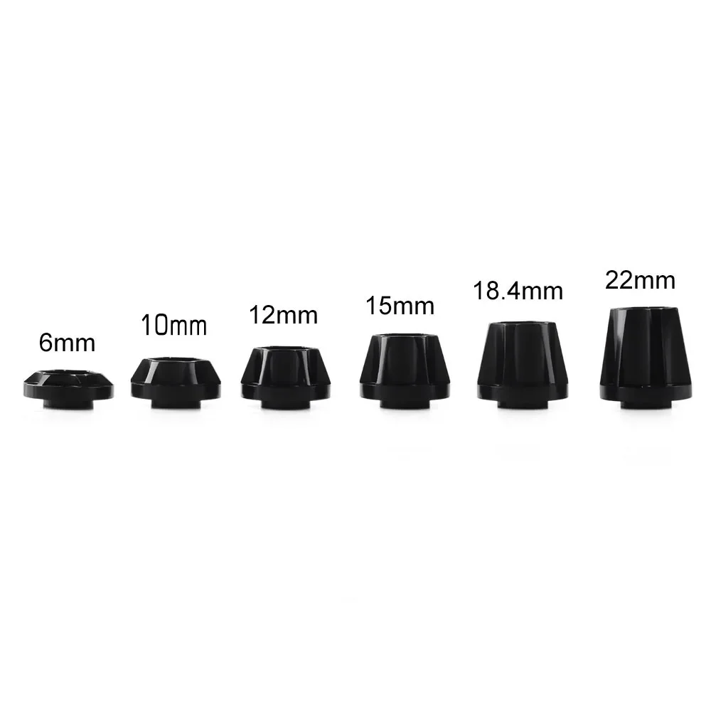 INJORA Nhôm CNC 12Mm Bánh Xe Lục Giác Trung Tâm Cho 1/10 RC Xe Bánh Xích Xe 1.9 2.2 Bánh Xe Vành Trục SCX10 Capra redcat Gen8 VS4-10