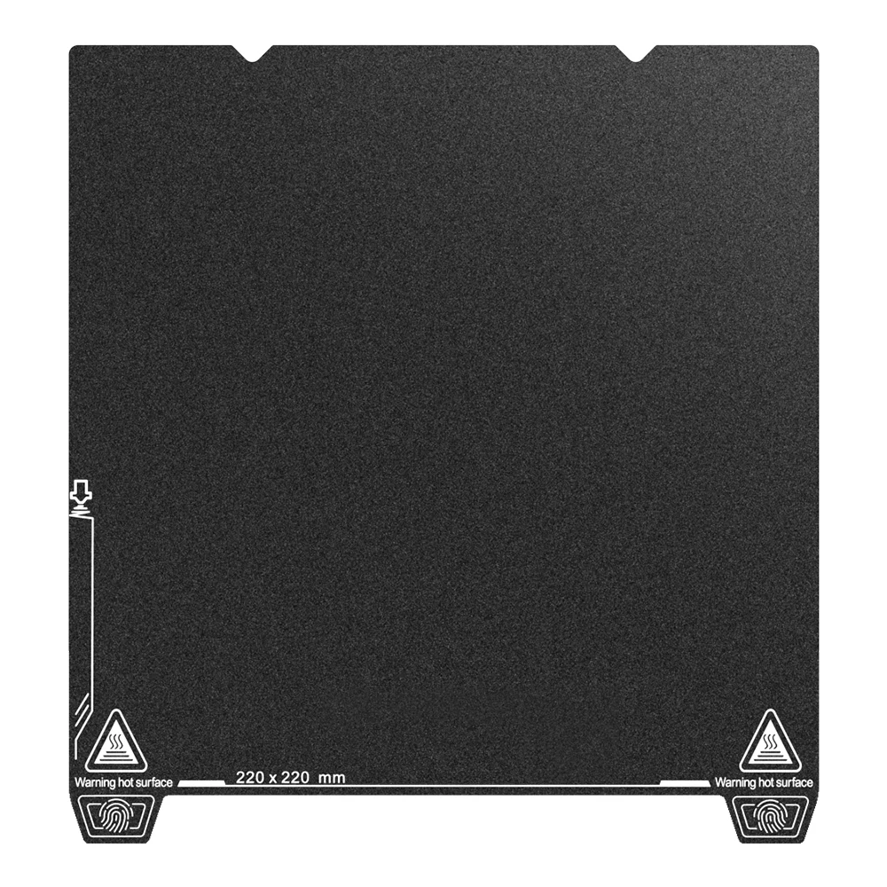 Atualização creality placa de plataforma de pc de face única para Ender-3 v3 se/ke 235x235mm placa de construção de geada acessórios de impressora 3d