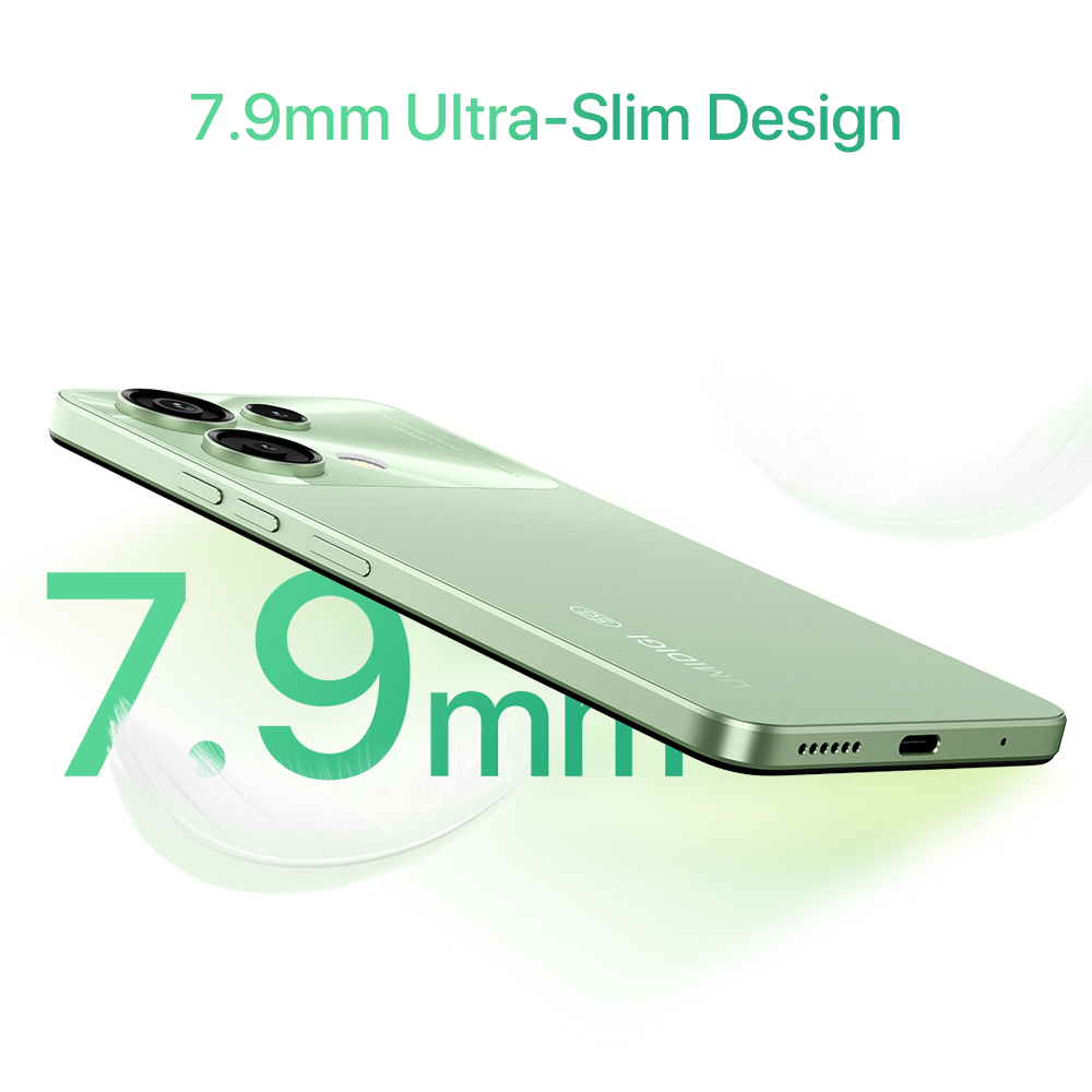 Смартфон UMIDIGI G9 5G 5G Android 14 8-ядерный 6 + 6 ГБ 128 ГБ 6,75 дюйма 90 Гц HD + 50 МП 5000 мАч 18 Вт Зарядка мобильного телефона 5G