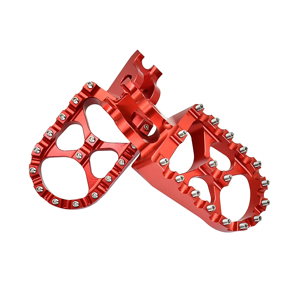 Apoio para os pés da motocicleta cnc, pedais para honda cr 125 250 150r cr250r crf 150r 250r 450r 250 450 x rx l m 2002-2023