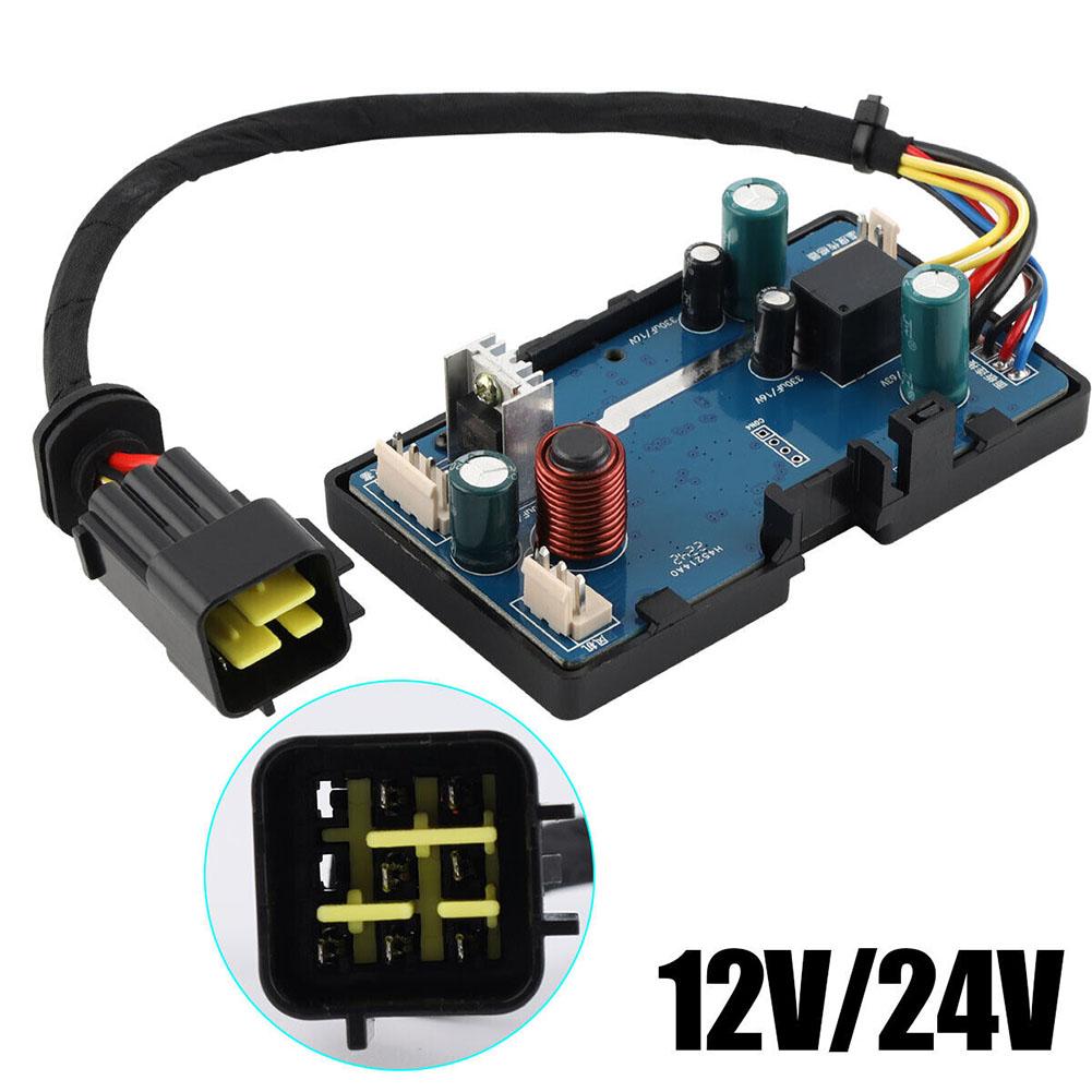 12V 24V エアディーゼルエアヒーター LCD モニタースイッチ、コントロールボードマザーボード、リモコン付きカーパーキングヒーター制御用