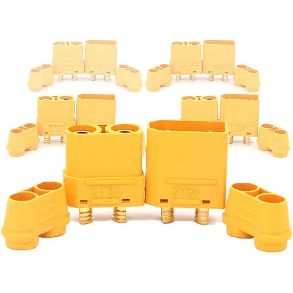 10PCS/5PAIRS XT90 XT-90 XT60 XT-60 XT30 XT-30  XT60H T Plug Male Female Bullet Connectors Plugs For RC Lipo Battery Quadcopter