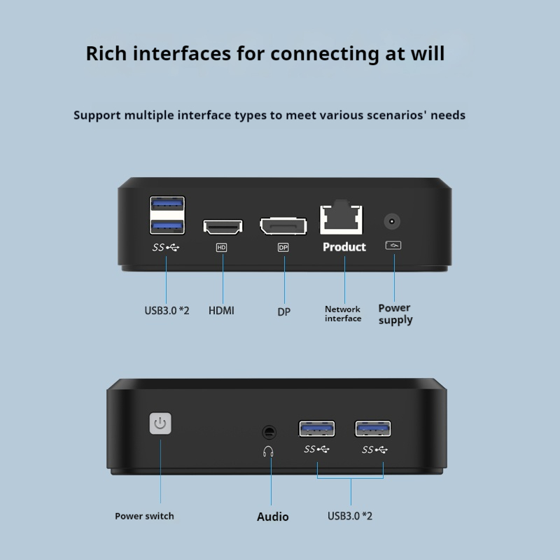 Genmachine คอมพิวเตอร์ขนาดเล็ก AMD Ryzen 5 3550H CPU Windows 10/11 Ren3000 3550H DDR4 8GB 256GB 16GB WIFI5 AMD NUC คอมพิวเตอร์เกม PC