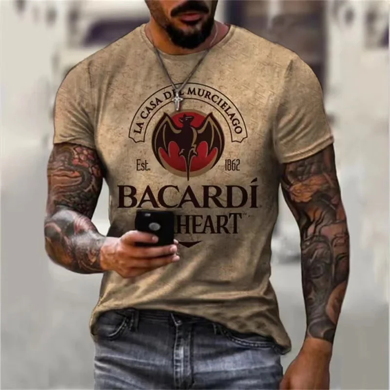 Vintage T Shirt 3D Gedruckt Racing Kurzarm Harajuku Rundhals Sommer T Shirt Casual Tops Männer Streetwear Fashion Kleidung