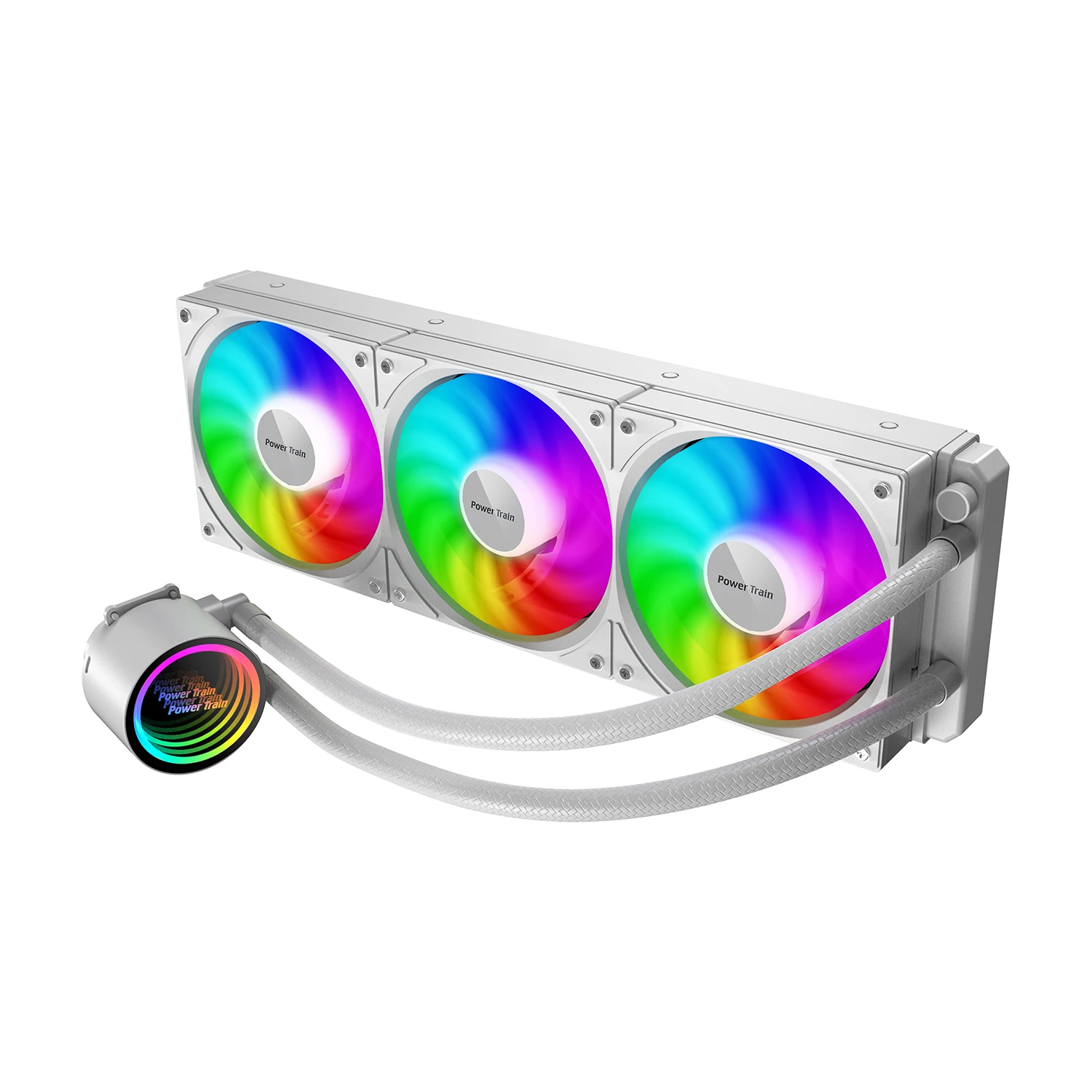 Power train Ice Cube DL-360 water-cooled CPU radiator ARGB Integrated water cooling computer fan Supports Intel/AMD