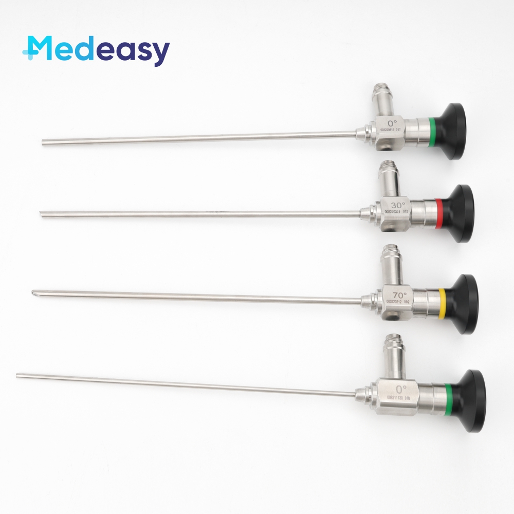 硬性内視鏡 0/30/70 度 4mm 2.7mm 鼻副鼻腔鏡 耳鼻咽喉科手術または教育用