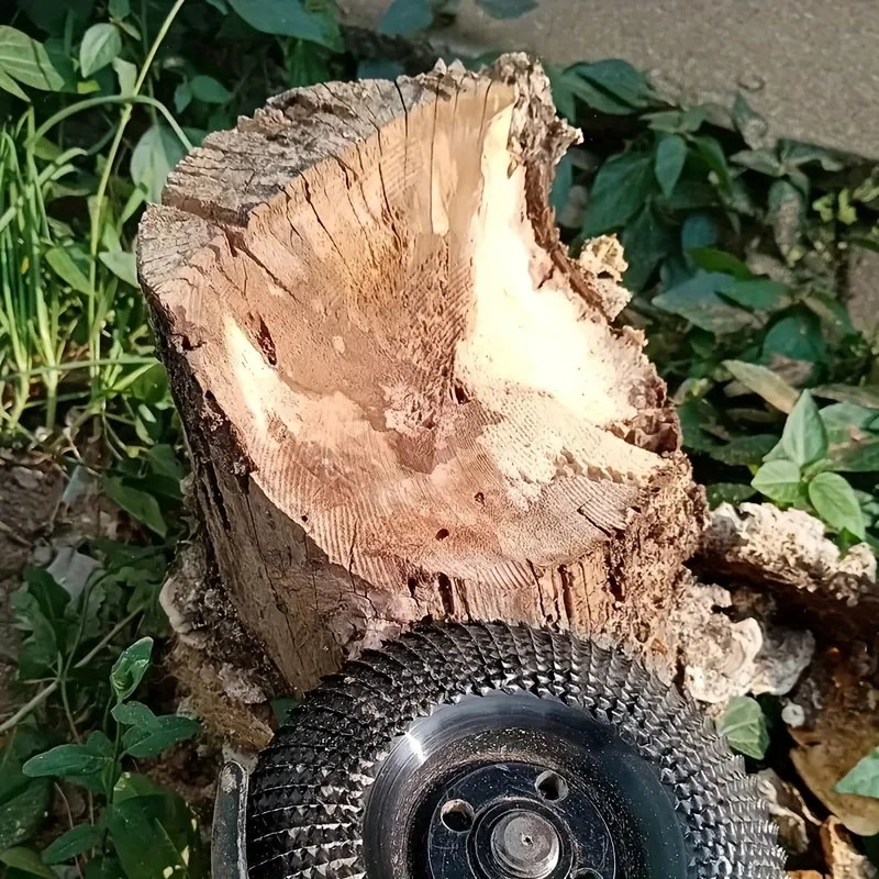 Disco per smerigliatrice per legno da 1 pezzo da 4 pollici, mola per modellare il legno, disco abrasivo per intaglio della mola per smerigliatrici per la lavorazione del legno