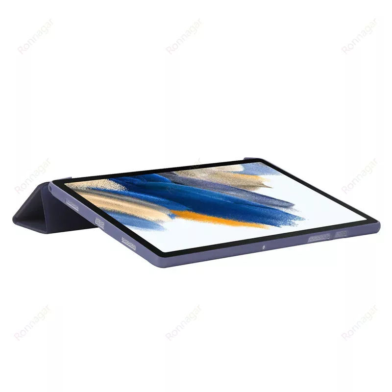 Smart Case for Lenovo Tab M11 11" 2024 TB330FU Slim Stand Tri-Fold Wake/Sleep Soft Tablet Cover Lenovo Tab M11 TB330FU TB331FC