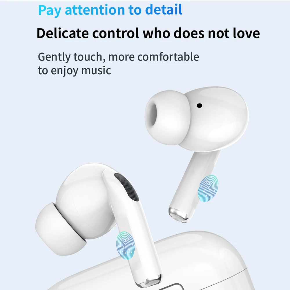 Słuchawki douszne TWS Prawdziwe bezprzewodowe słuchawki Zestaw słuchawkowy Bluetooth Okno Wodoodporne pozycjonowanie Sterowanie dotykowe dla xiaomi Android IOS