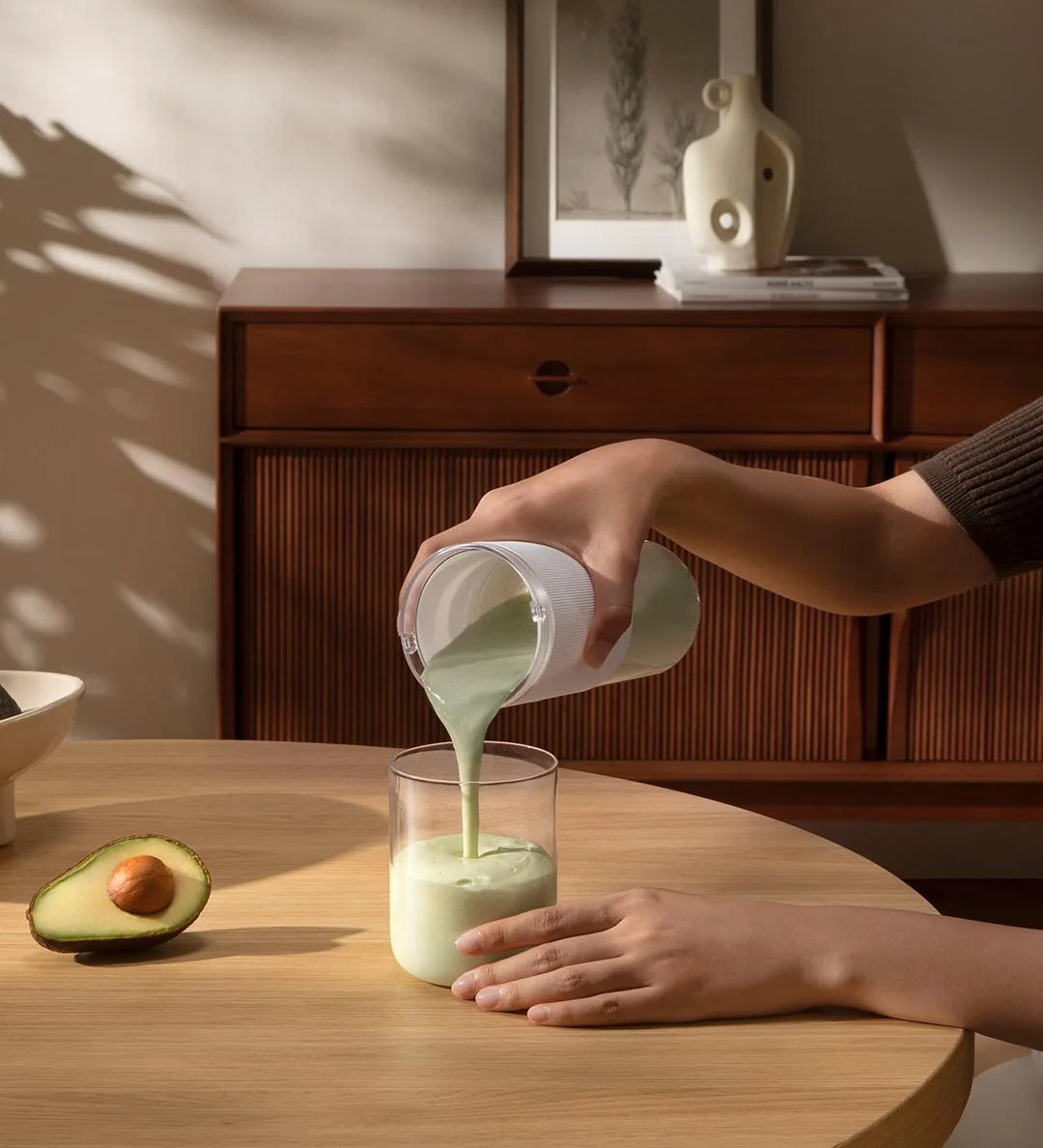 Xiaomi Mijia 휴대용 Juicer 2 과일 자동 Juicer Type-C 충전 자동 린스 가정용 300ML 용량 Juicer