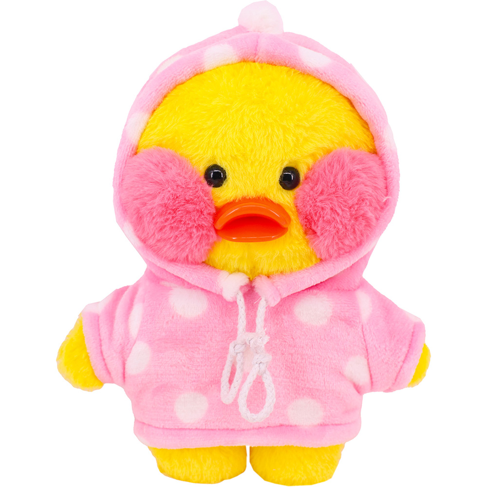 Kawaii розовая утка, одежда, чемодан, юбка для 30 см, плюшевая одежда lalafanfan, плюшевая игрушка, аксессуары для животных, детские подарки