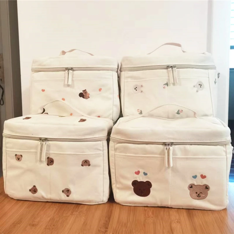 Chống Thấm Nước Cho Bé Bình Sữa Mát Túi Cách Nhiệt Mẹ Túi Xe Đẩy Cho Bé Baby IQ Túi Pram Người Tổ Chức Tã Túi