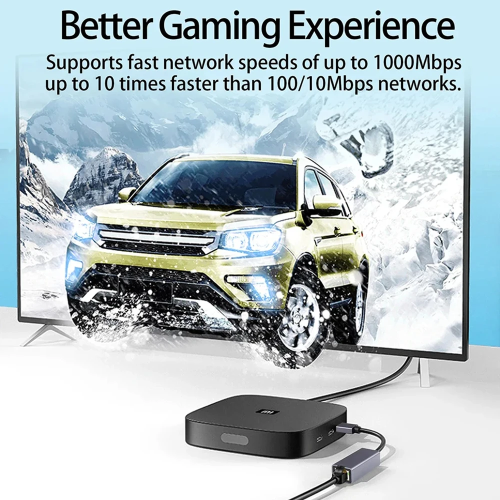 USB Type C Проводной Ethernet-гигабитный адаптер 1000 Мбит/с USB3.0 RJ45 Сетевая карта для MacBook PC Window Android USB Lan Интернет-кабель