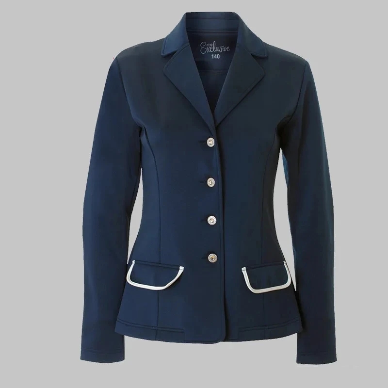 ใหม่เสื้อขี่ม้าสําหรับเด็กเสื้อผ้าเด็ก Professional Coat Blazer Top ชายหญิง Horseback Rider อุปกรณ์ขี่ม้า