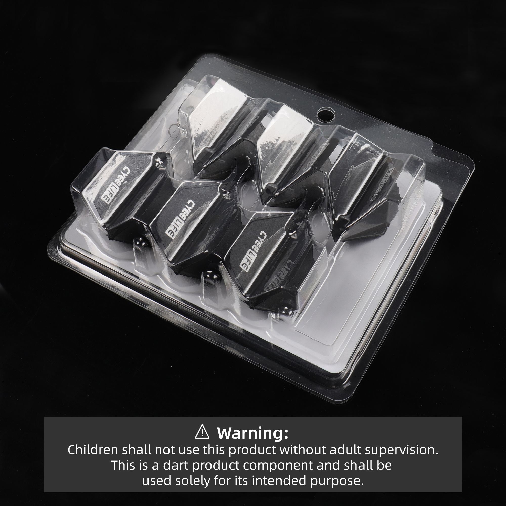 CyeeLife 6PCS Dart Flight Standard Shape regular Flight +12pcs Spring Dart Accessorie Set Durable Anti-Fal