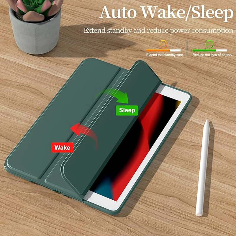 Funda inteligente para iPad 7, 8, 9, a generación 10,2 iPad Air 11 11th 11 pro 11 12,9 13 M4 M5 2 3 4 9,7 Funda iPad Air 5 4 10th 10,9 Funda