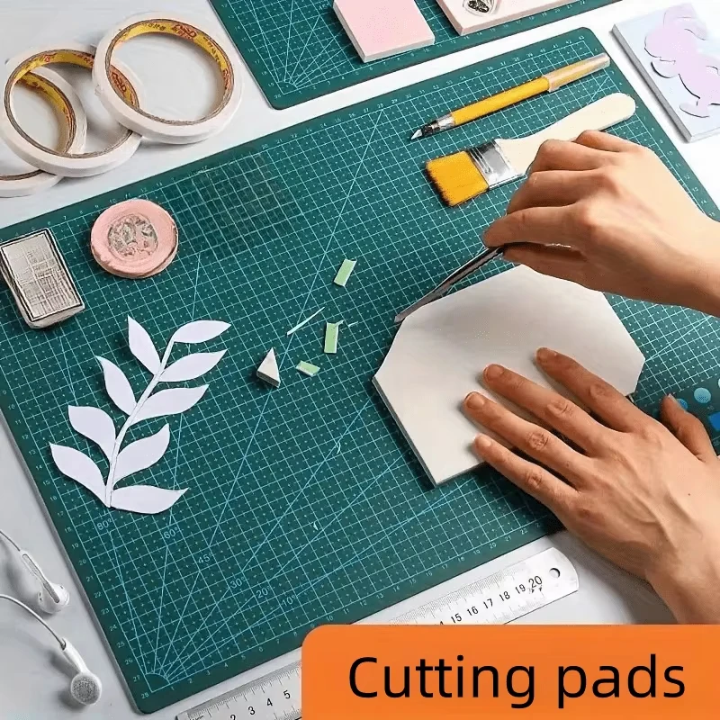A3 PVC Cutting Mat Single Side for Patchwork Sewing DIY Knife Engraving Leather Workbench Pad Manual Cutting Board