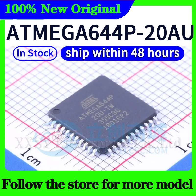 ATMEGA644PA-AU ATMEGA644-20AU ATMEGA644PV-10AU ATMEGA644A-AU ATMEGA644P-20AU ATMEGA644V-10AU  High quality New