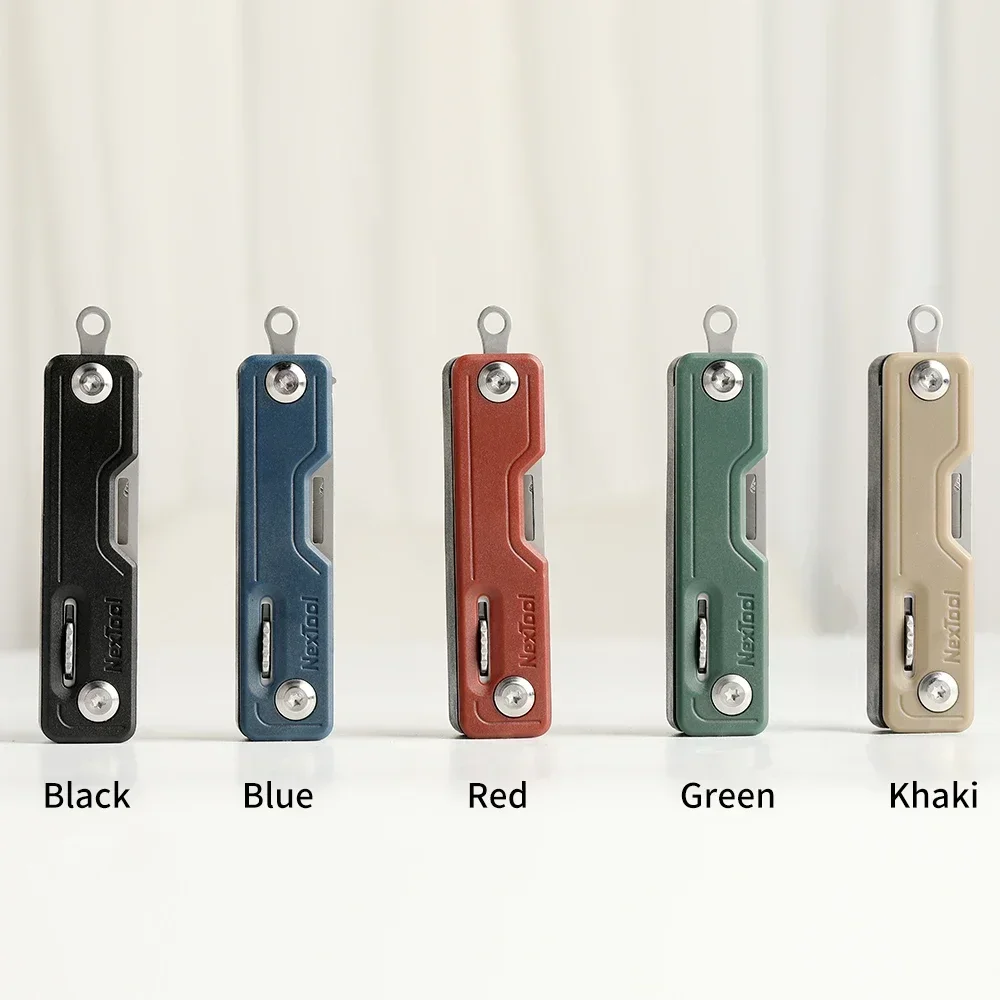 NexTool 10 in 1 Folding Knife EDC Multi Tools Unpack Knife Scissors Screwdriver Home Outdoor Tools Survive Clip Sharp Cutter