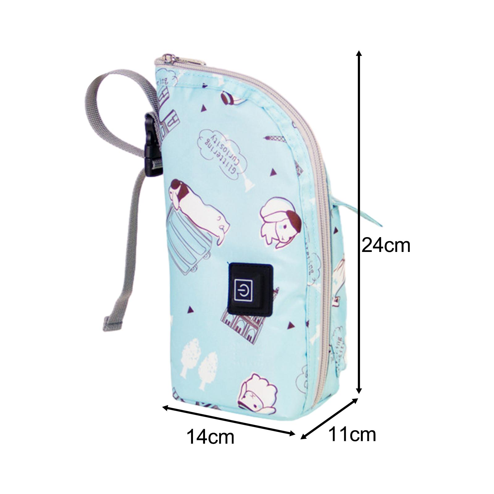 Infant Feed Bottle Bag, Breast Milk Bottle Heater Bottle Support, Milk Warmer for Trip