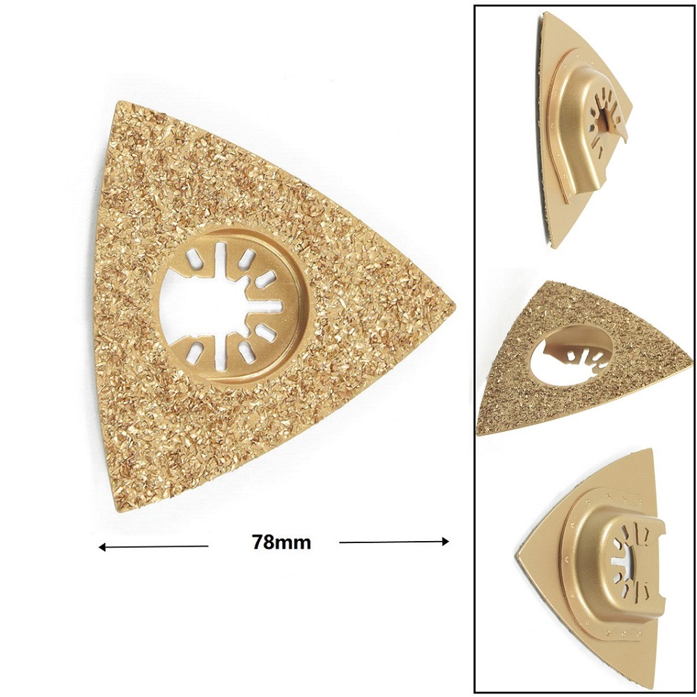 Треугольный Напильник Из Карбида Вольфрама Осциллирующие Пильные Полотна Многофункциональный Инструмент E-Cut Для Шлифовки На...