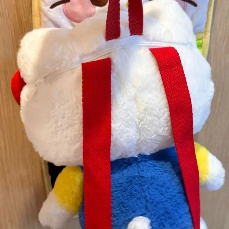 MBTI Hello Kitty mochila para mujer muñeca de felpa Linda moda japonesa pequeña monedero de lujo diseñador 2024 mochila nueva Kawaii para mujer