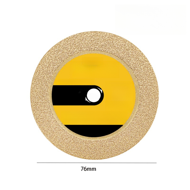 2-delige diamantdoorslijpschijf Steensnijwiel Glaszaagblad voor het snijden van metaal Hout Keramisch Beton Wapening