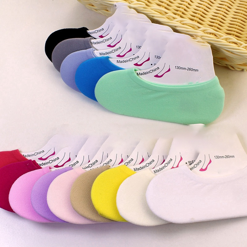 10 Paar einfache No-Show-Socken, atmungsaktives Söckchen-Set aus niedrig geschnittener Mischung, Damenstrümpfe und Strumpfwaren