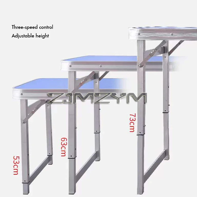 Aluminum Alloy Foldable Tables For Rental Housing, Dining Tables, Small Dining Tables, Stalls, Dedicated Small Tables