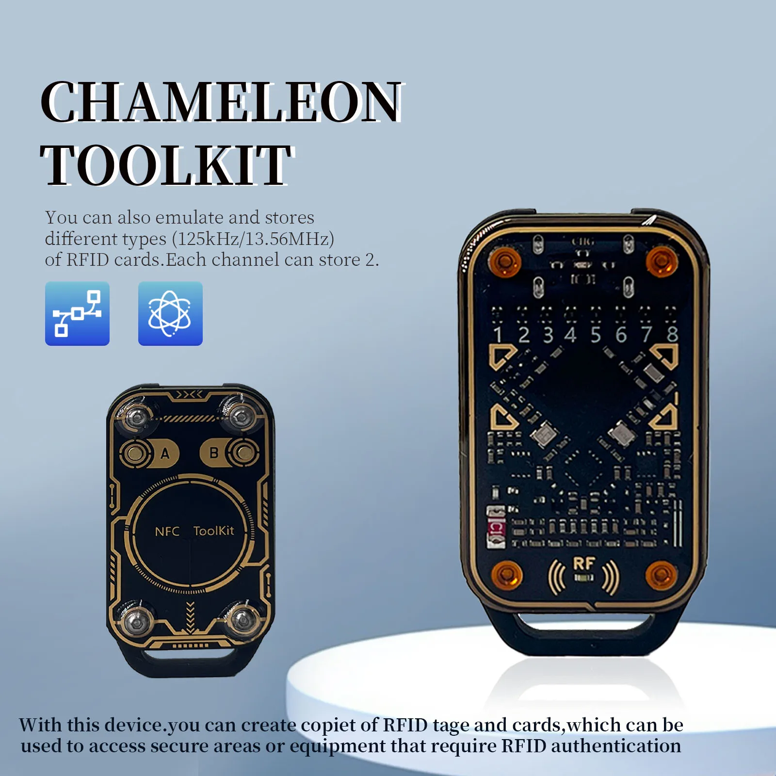 New Chameleon Ultra Contactless Smart Card Emulator Compatible with NFC Read Writer RFID Smart Chip ID IC Reader Tag Copyer