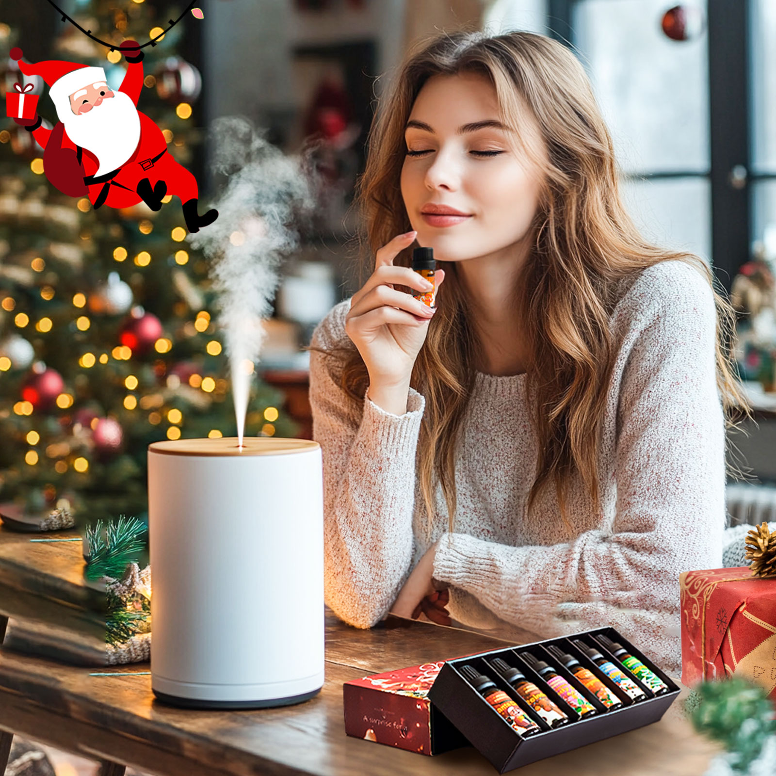 10 ml Lebkuchenmann Ätherisches Öl Weihnachtsparfüm Diffusor Weihnachtsfeier Weihnachtsgeschenke Weihnachtsdekoration