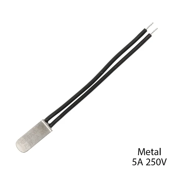 KSD9700 15/40/80/95C-155 Degree 5A 250V Metal Chip Temperature Switch Normally Open Thermostat Sensor