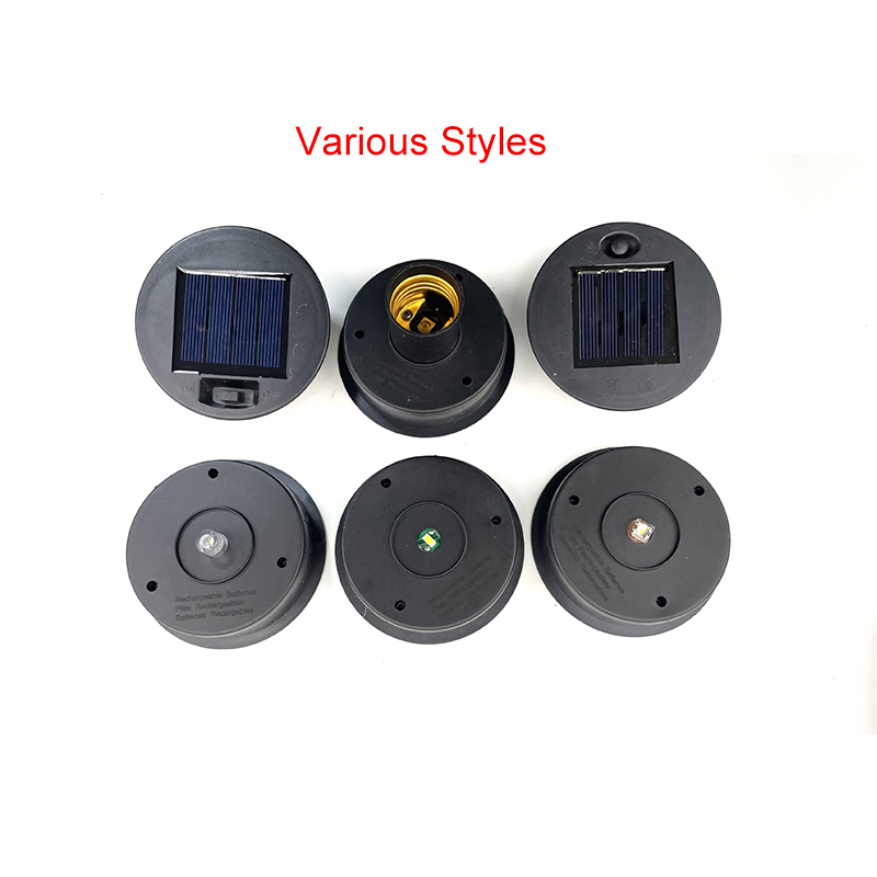 Solar Decorative Fairy Light Outdoor Waterproof Light Control Solar Power Glass Decorative Light Lid Accessories Solar Lamp Bead