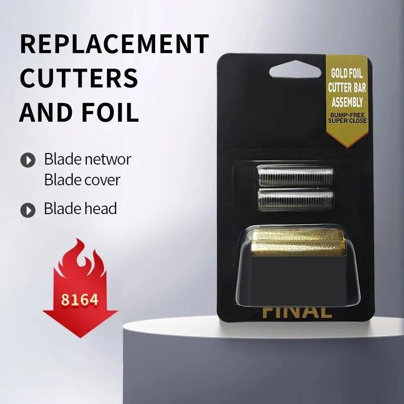 Professionelle Elektrische Rasierer Cutter Kopf Ersatz Folie Und Klinge Für Wahl 8164 5 Star Service Haar Clipper Barber Zubehör